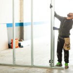 división de espacio y cerramientos por albañileria de Eibar